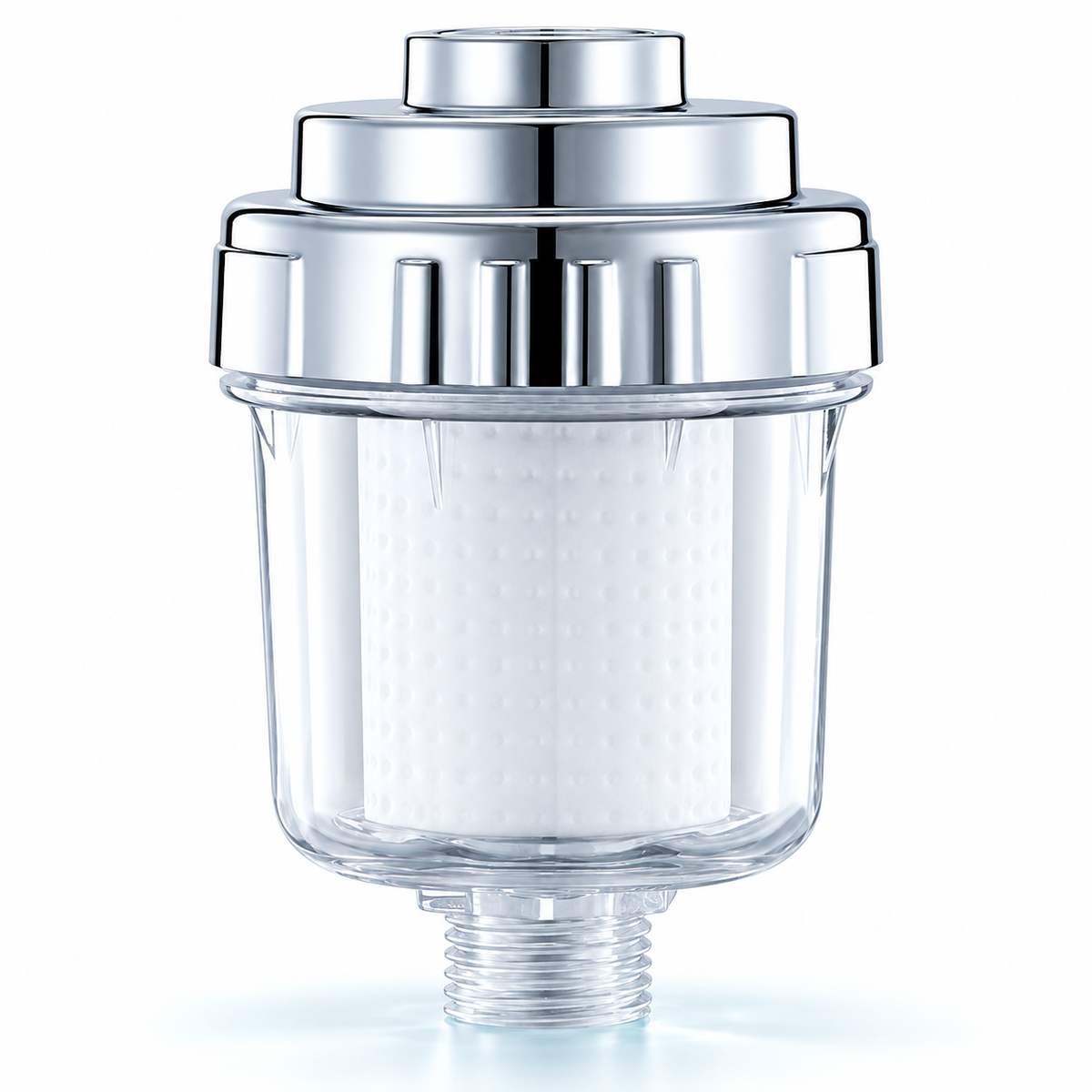 clear inline shower filter Filter / 1 Installed Cartridge