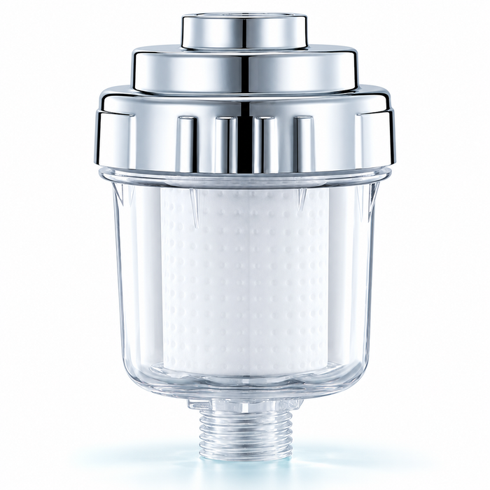 clear inline shower filter Filter / 1 Installed Cartridge