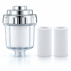 clear inline shower filter Filter + 2 Spares