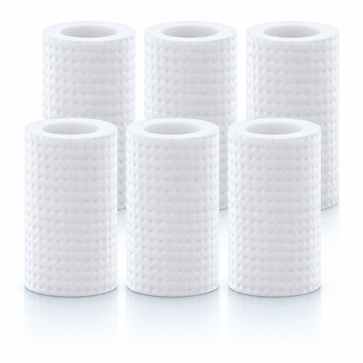white PP cotton replacement 6 Cartridges
