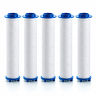 Shower Head Replacement Filter Cartridges - PP or Calcium Sulfite - PP - 5 pack