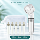Pure Flow Bath White · Bag + 5 filters