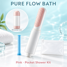 Pure Flow Bath Pink · Pocket Shower Kit