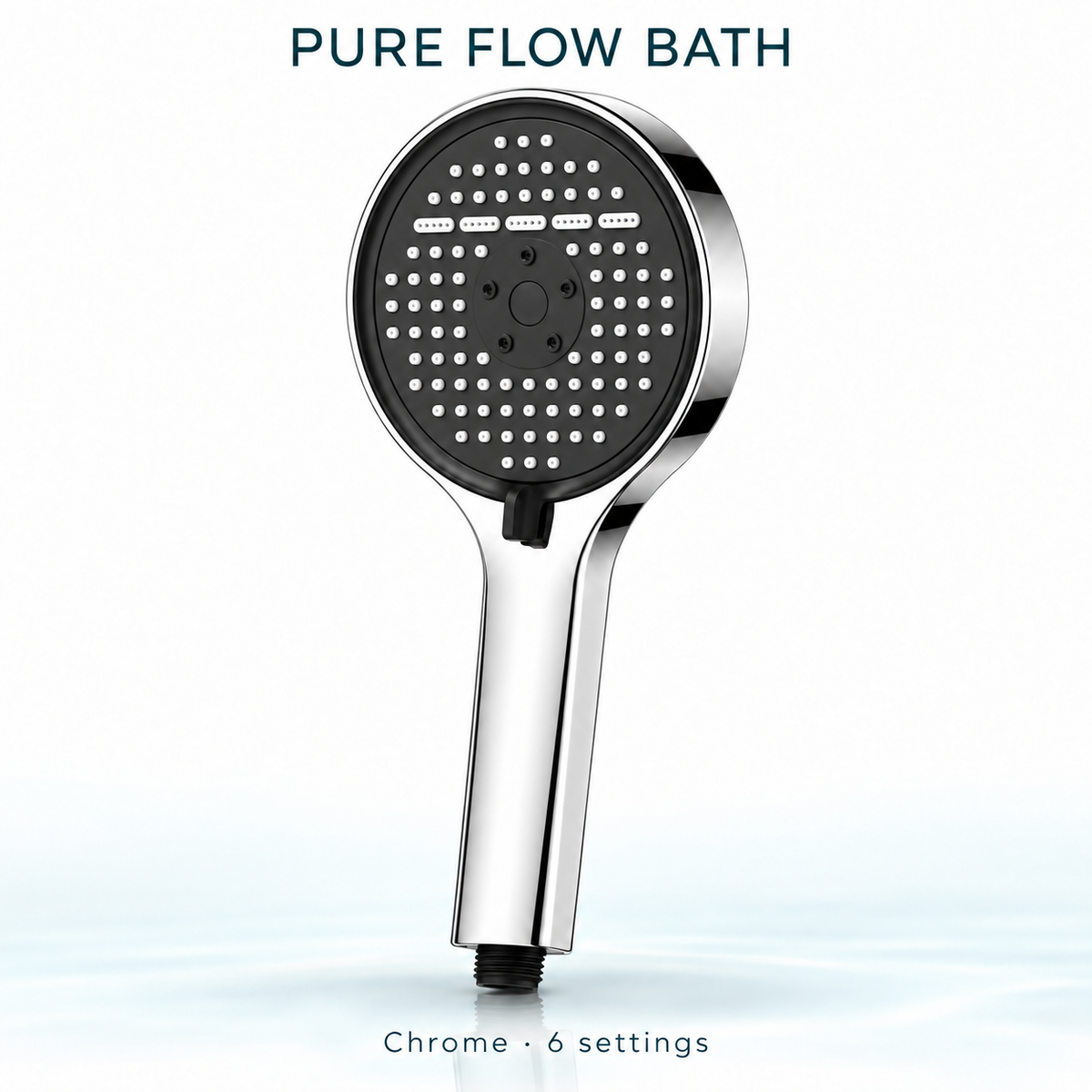 Pure Flow Bath 6 settings, Chrome