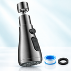 three-mode unfiltered faucet sprayer - Gunmetal Gray