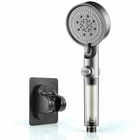 five-mode filtered showerhead - Gray / Holder