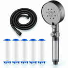 five-mode filtered showerhead - Gray / 2 m hose + 5 refills