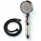 five-mode filtered showerhead - Gray / 1.5 m hose
