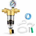 sediment pre-filter - 1 in gauge + 1/2 in unions