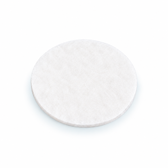 65 mm round filter pad