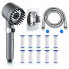 YXF211D - Gunmetal / 1.5 m hose + adhesive holder + 10 refills