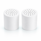 W33 white shower filter replacement cartridges, 2 pack